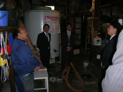 H22.10.5 青年部会 視察研修(原田酒造場) H22.10.5 青年部会 視察研修(原田酒造場)