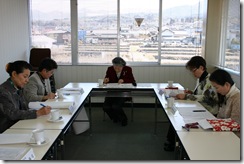H23.2.22 女性部会 正副部会長会議